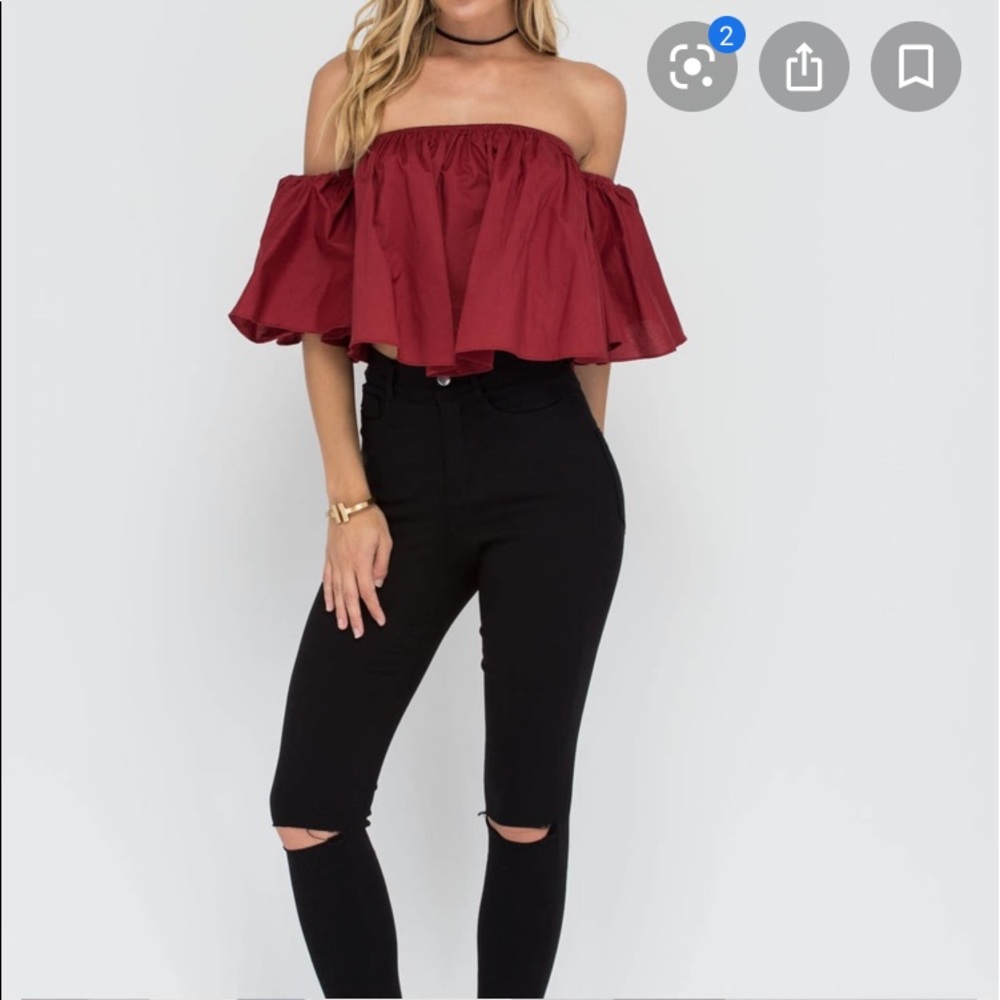 ADORABLE BELL BOTTOM TOP
